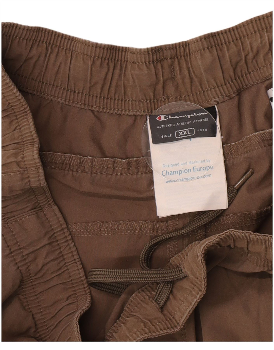 Champion Damen Capri-Trainingshose 2XL, braune Baumwolle