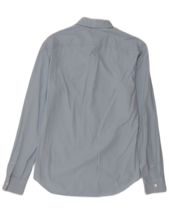Burberry Herrenhemd XS Blaue Baumwolle