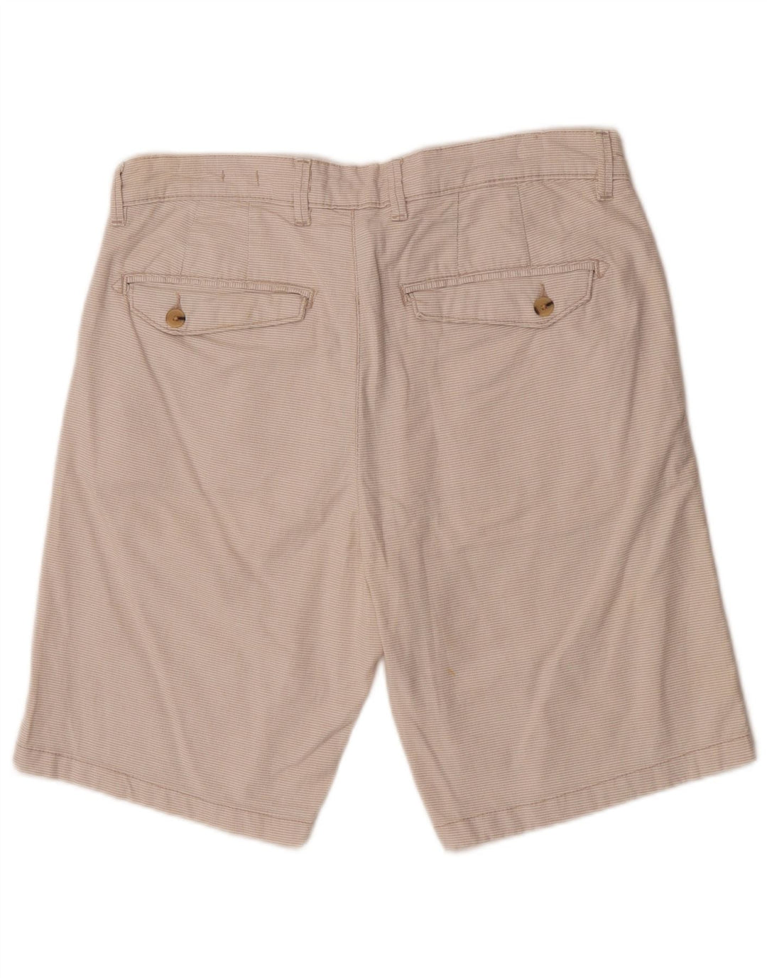 Zara Herren Sunset Chino Shorts EU 40 Medium W31 Off White Check