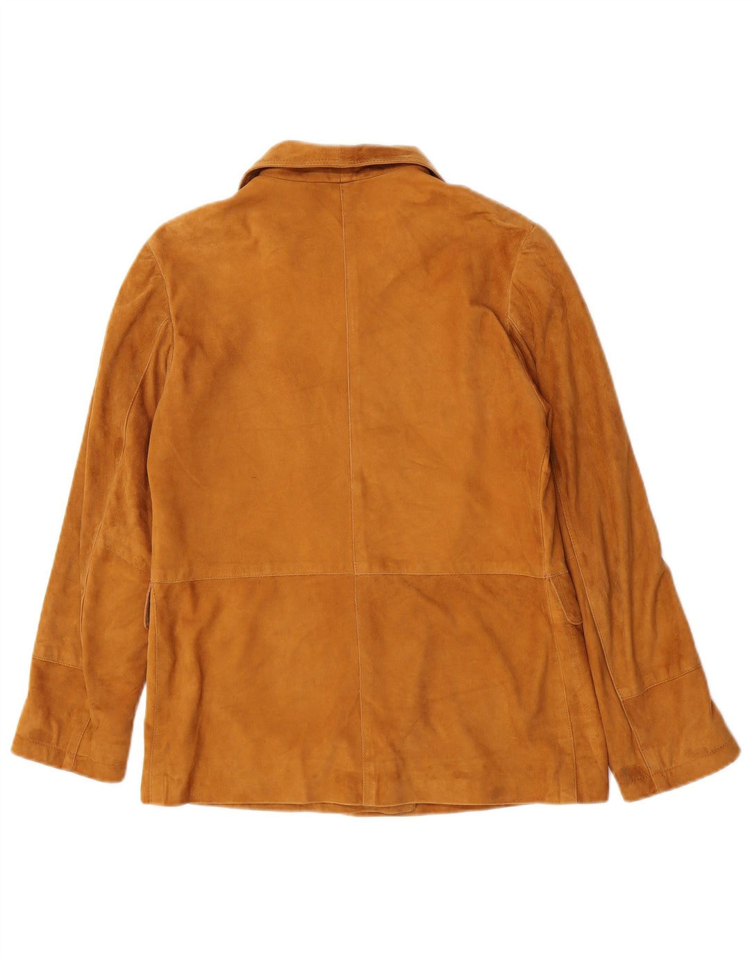Vintage Damen Wildlederjacke UK 10 Small Brown