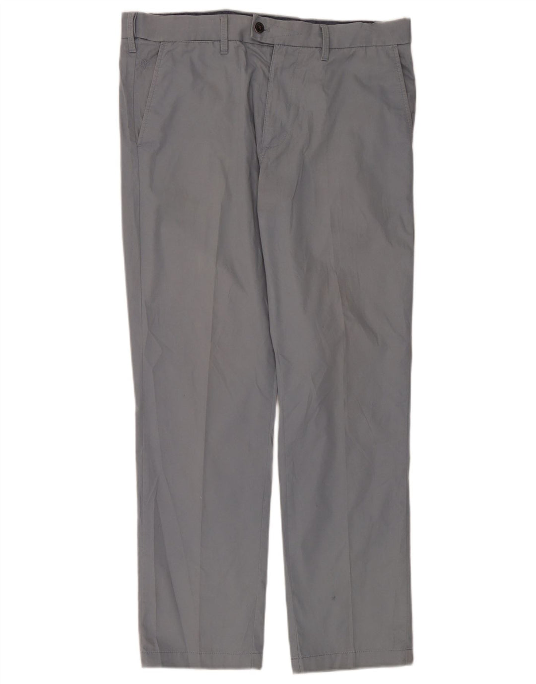 Marks & Spencer Herren-Anzughose in normaler Passform, W36, L31, Blau, Baumwolle