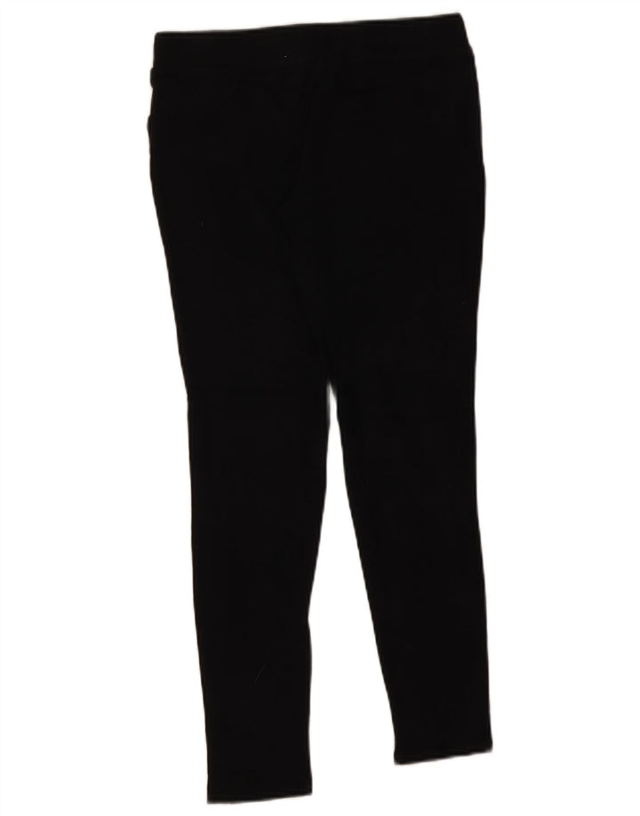 Guess Damen Leggings UK 10 Small W Schwarze Baumwolle