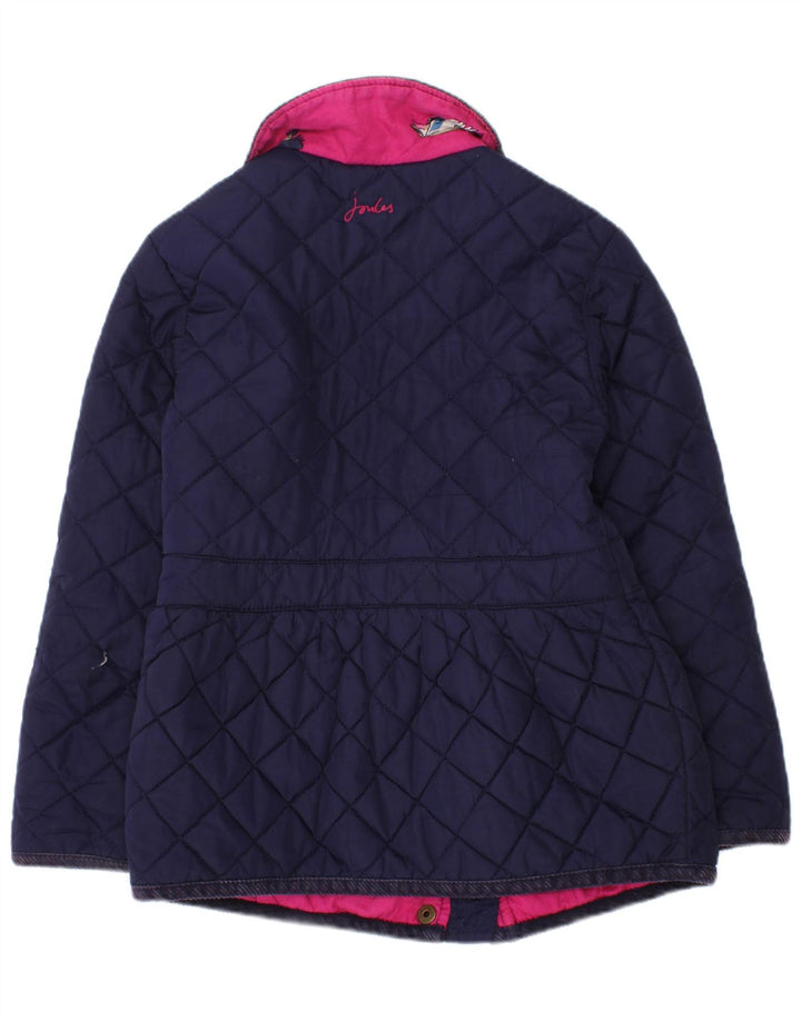 Joules Steppjacke für Mädchen, 3–4 Jahre, Marineblau, Polyester