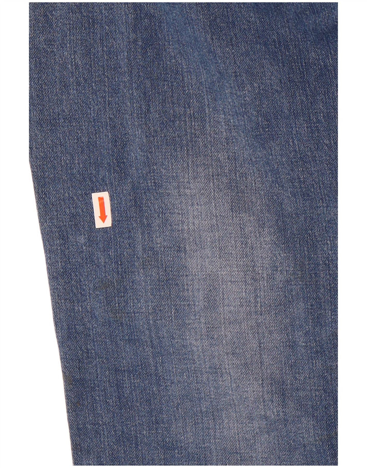 Fat Face Damen Distressed Straight Jeans W30 L28 Blaue Baumwolle