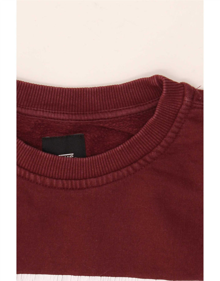 Vans Herren Grafik-Sweatshirt-Pullover Medium Burgunderrot