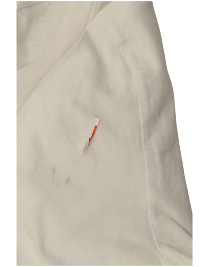 Nike Herren T-Shirt Top XS Weiße Baumwolle