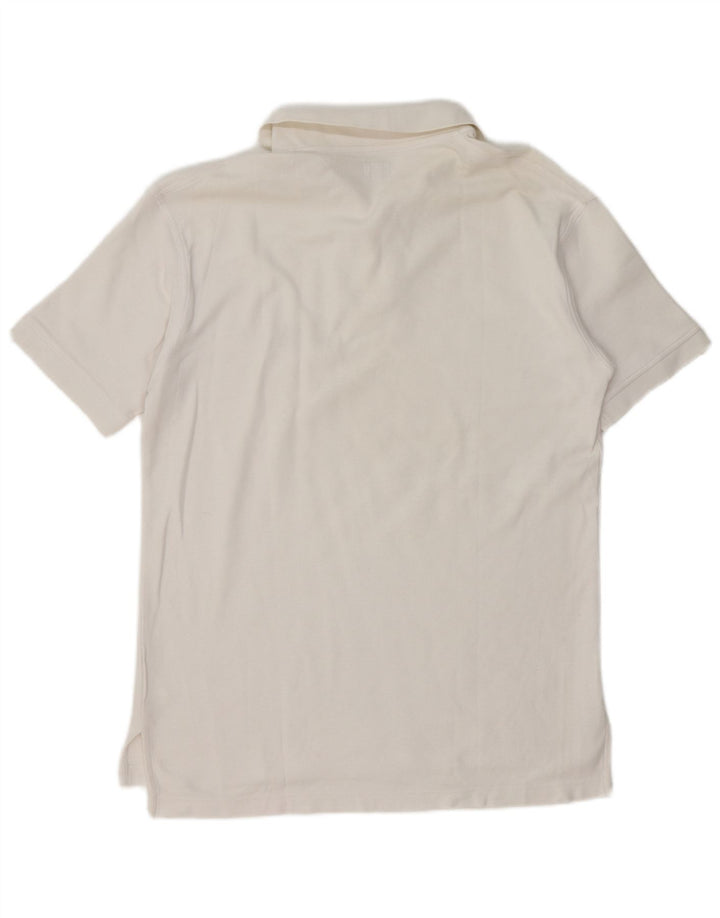 Calvin Klein Jeans Herren-Poloshirt, große weiße Baumwolle