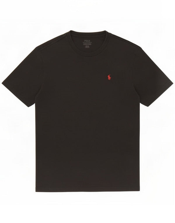 Polo Ralph Lauren Jungen T-Shirt Top 14-15 Jahre Große schwarze Baumwolle