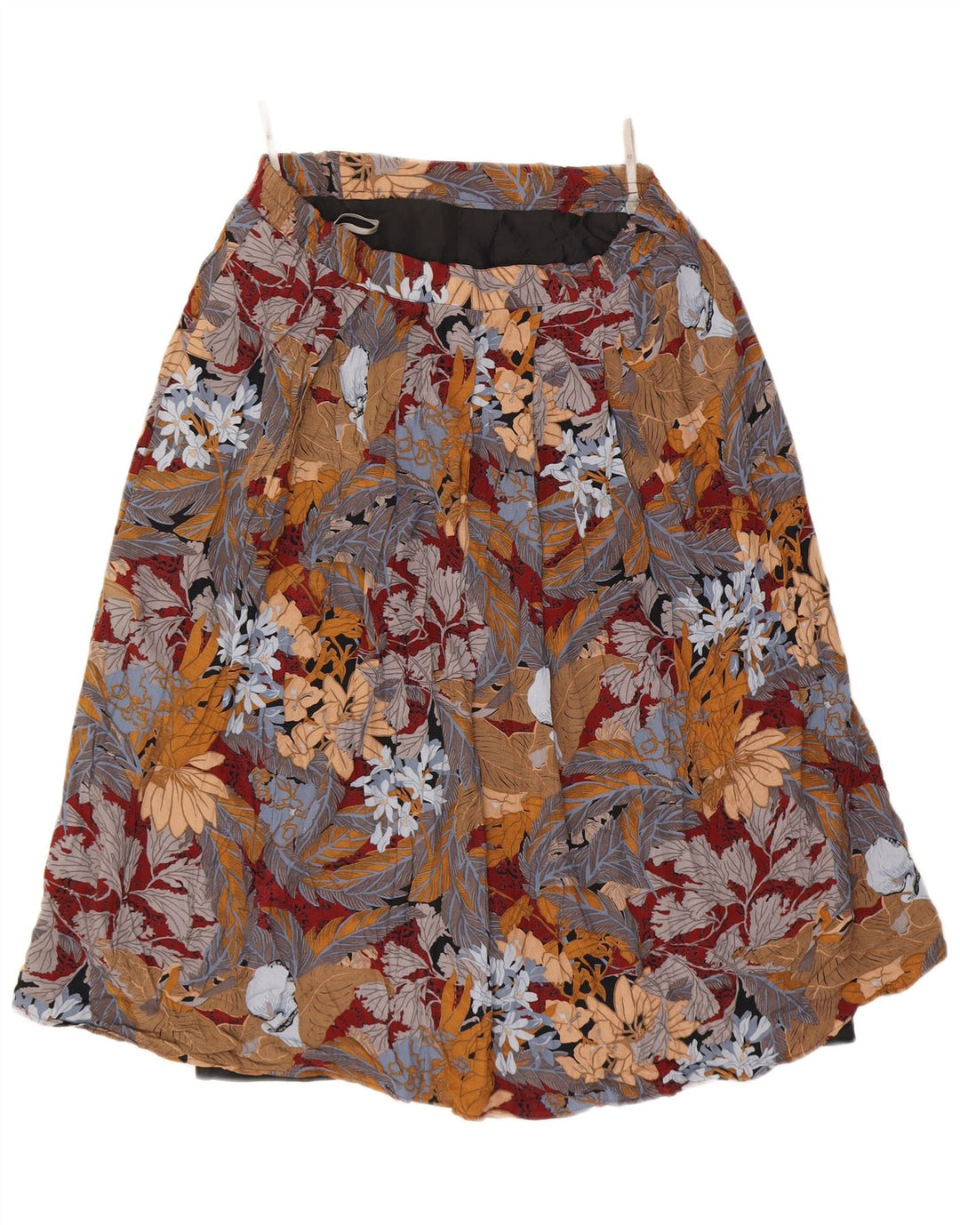 VINTAGE Womens A-Line Skirt W32 Large Multicoloured Floral