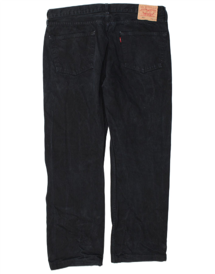 Levi's Herren 501 Straight Jeans W38 L30 Marineblau