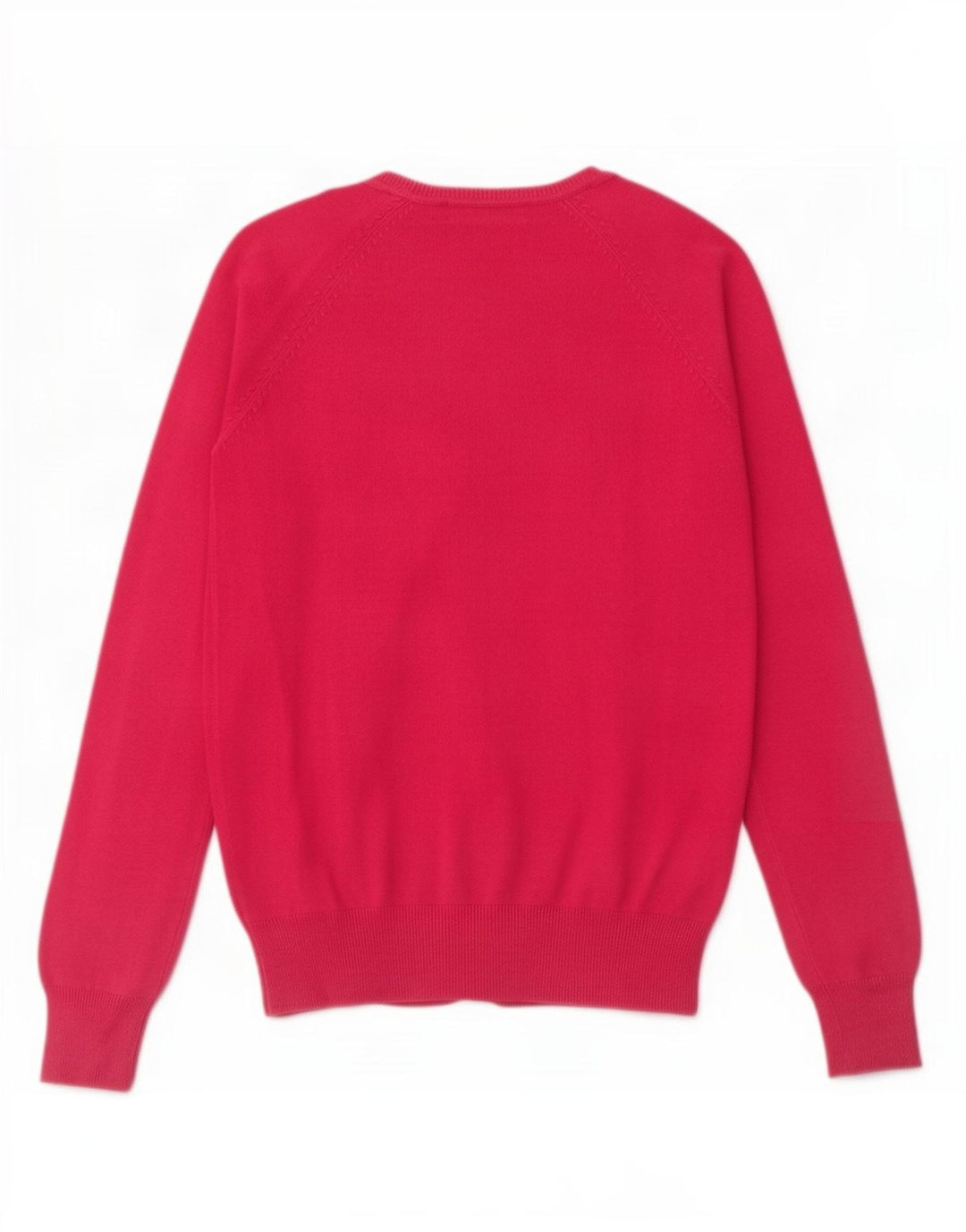 Zara Damen-Cardigan-Pullover UK 12 Mittelrosa Baumwolle