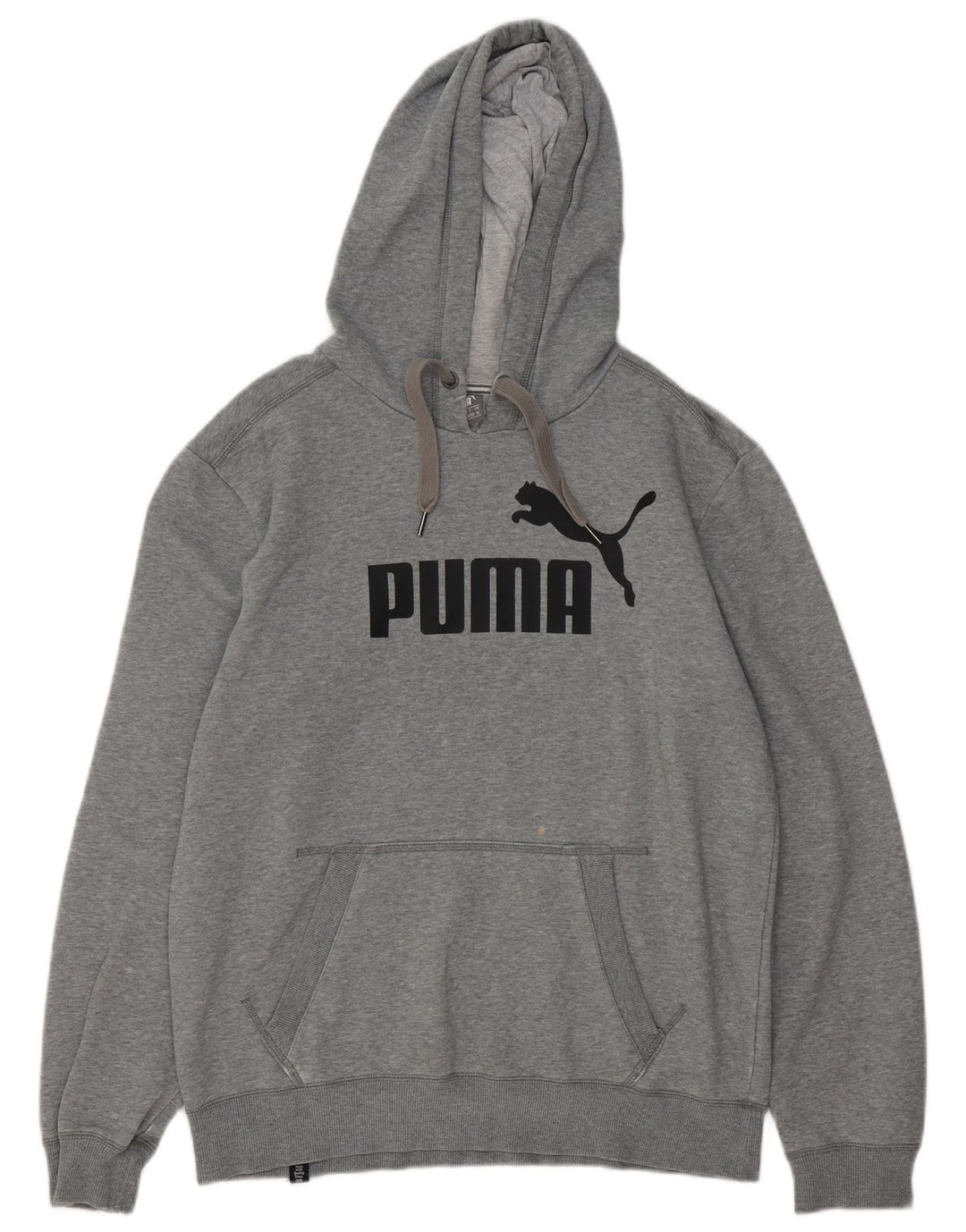 PUMA Herren Graphic Hoodie Pullover mittelgraue Baumwolle