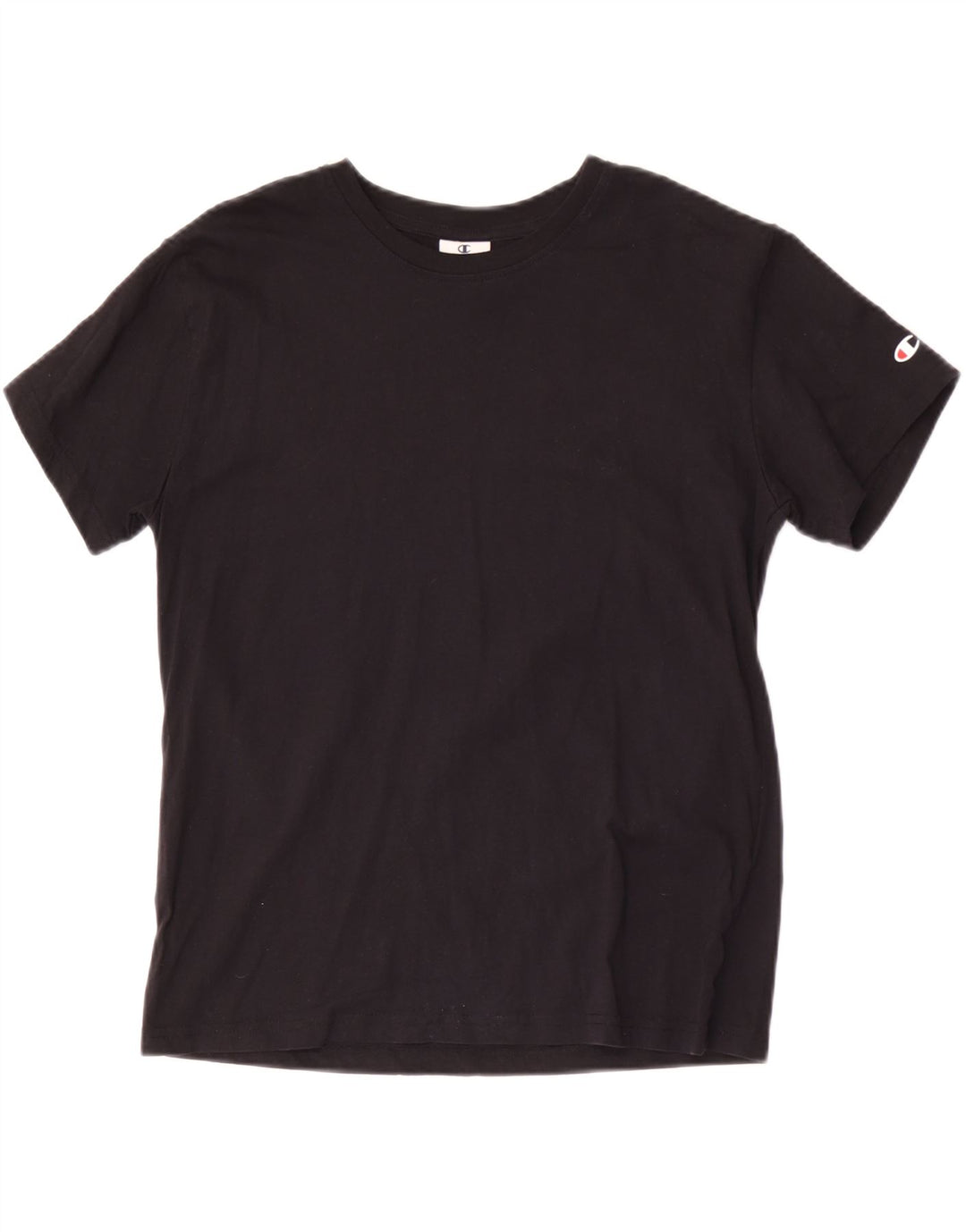 Champion Damen T-Shirt Top UK 12 Medium Schwarz