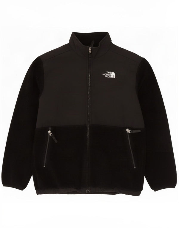 The North Face Polartec-Fleecejacke für Jungen, 14–15 Jahre, XL, Schwarz, Farbblock