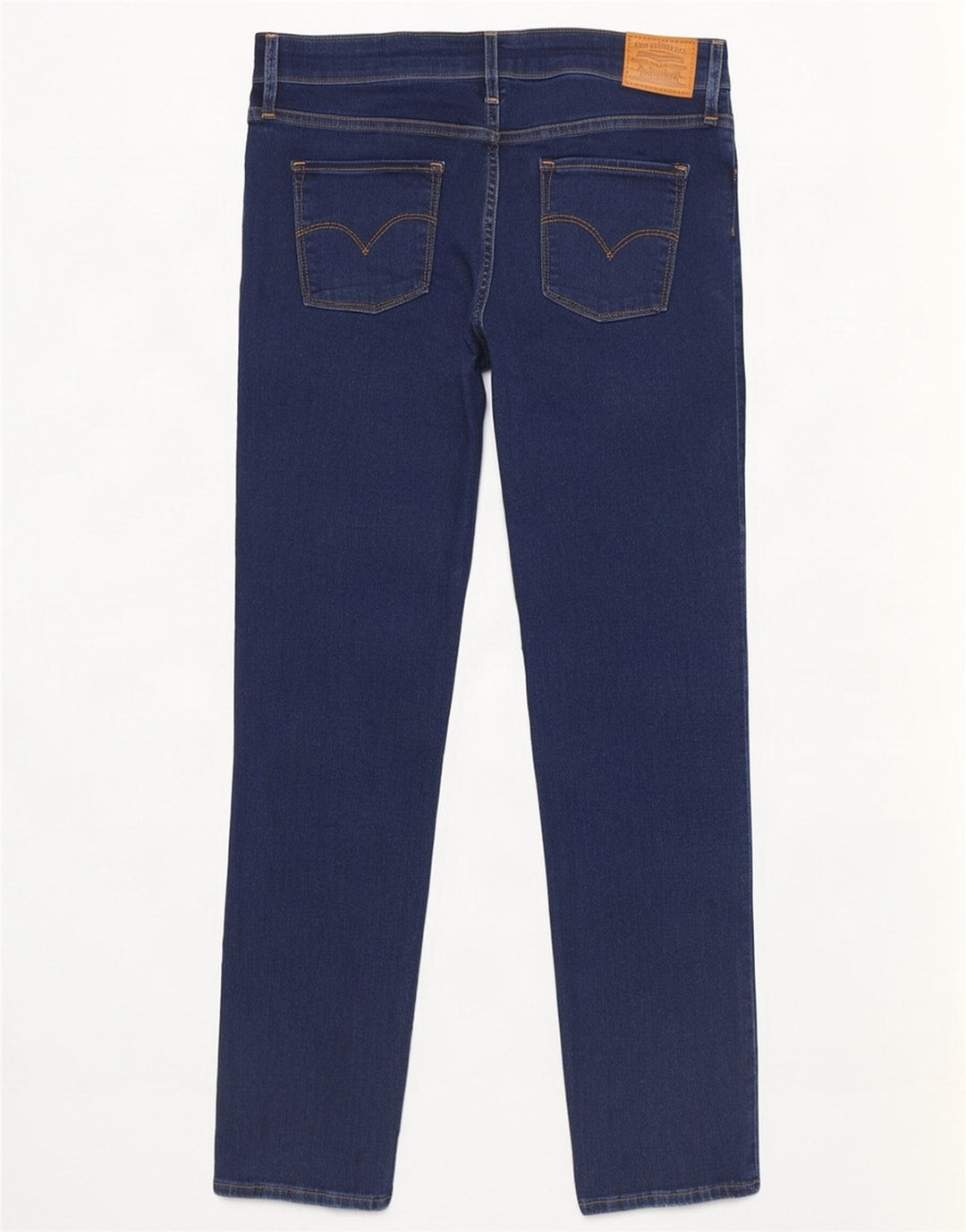 Levi's Damen 712 Slim Jeans W29 L30 Marineblau Baumwolle