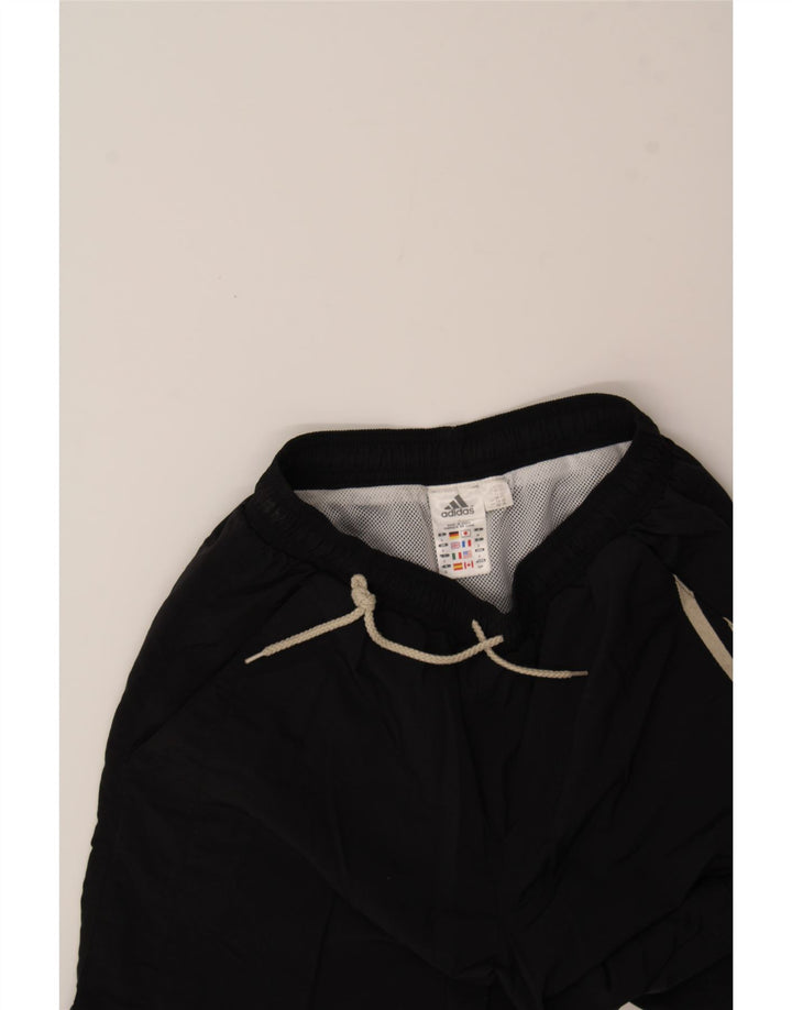ADIDAS Mens Sport Shorts Small  Black Polyester Vintage Adidas and Second-Hand Adidas from Messina Hembry 