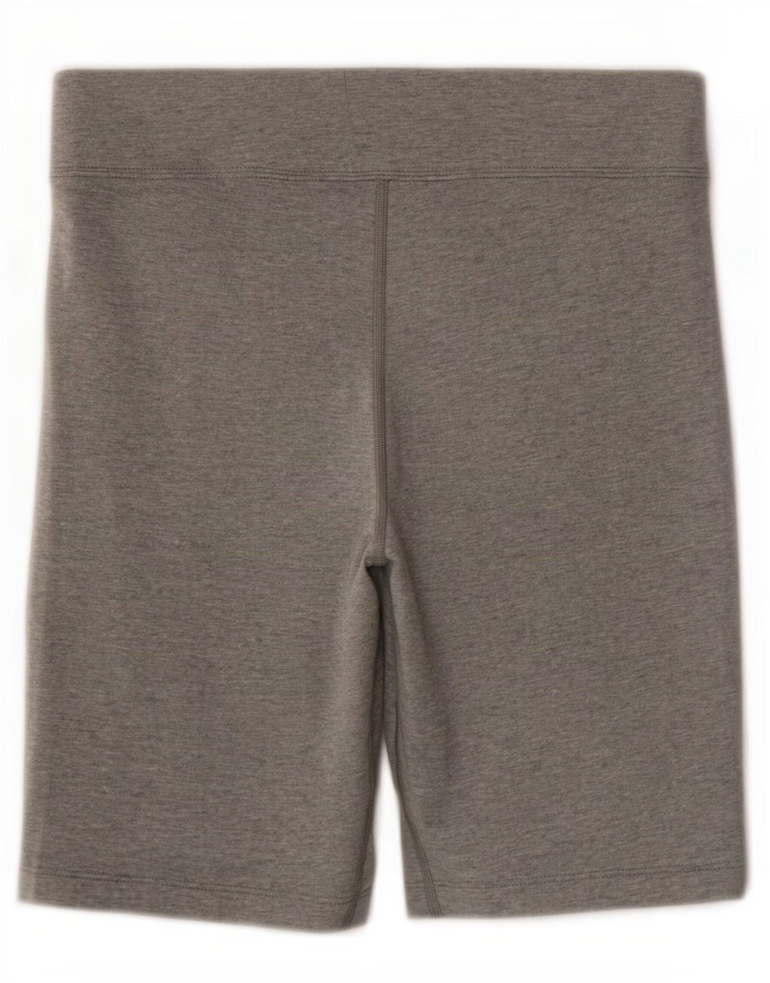 Nike Damen Sportshorts UK 12 Mittelgraue Baumwolle