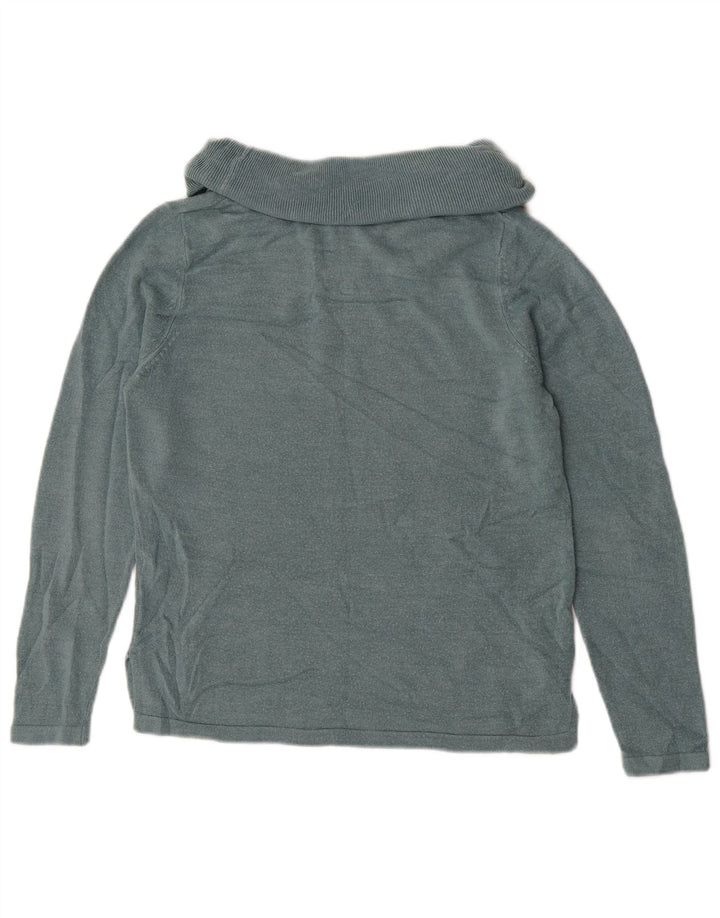Marks & Spencer Rollkragenpullover für Damen, Gr. 14, Mittelgrün