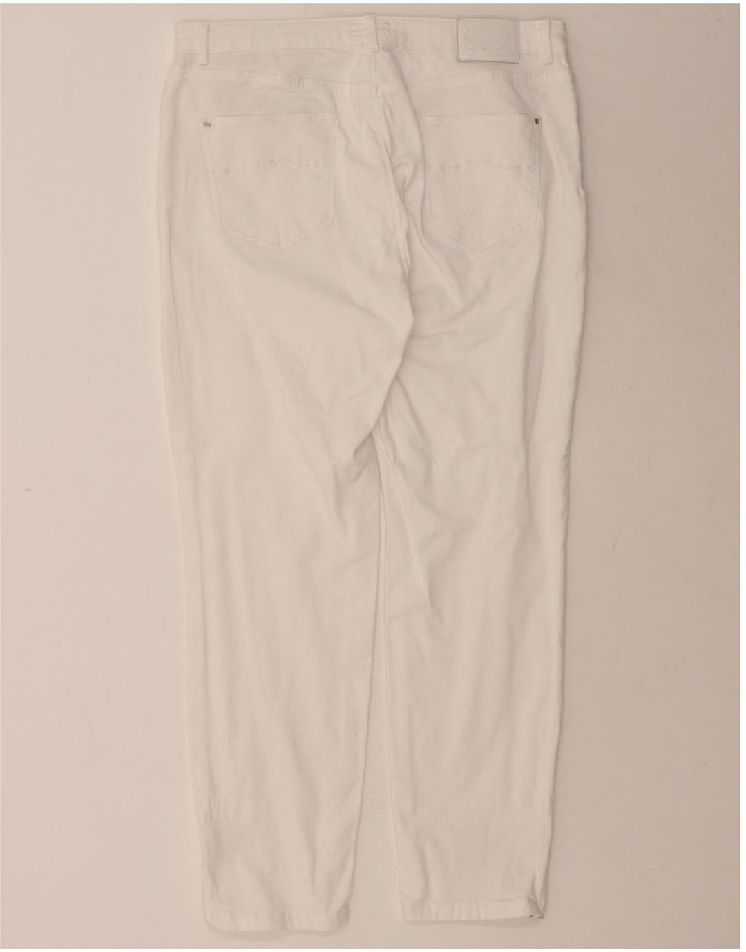 MONSOON Womens Slim Jeans UK 16 Large W34 L29 White Cotton Vintage Monsoon and Second-Hand Monsoon from Messina Hembry 