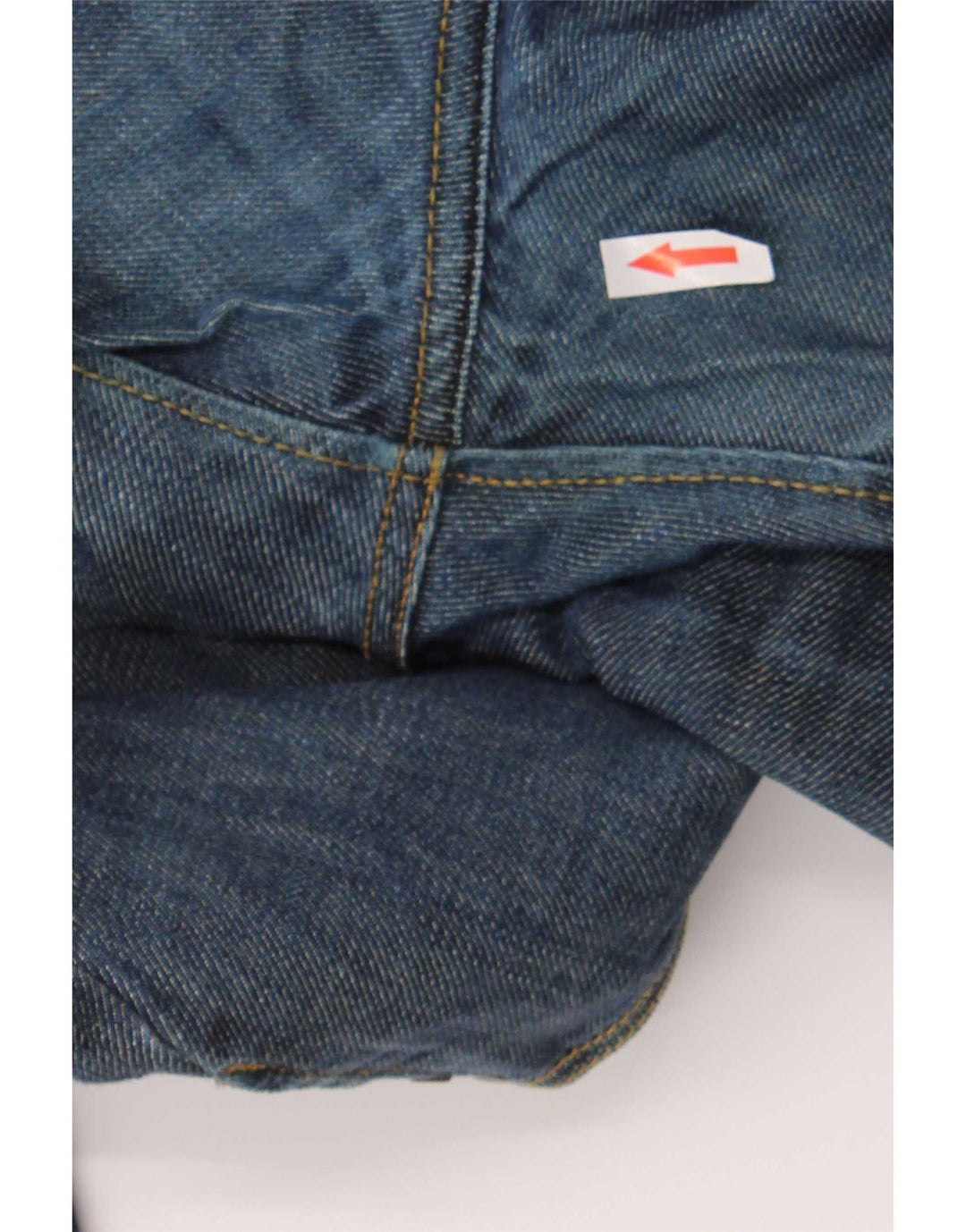 Datch Herren Straight Jeans W38 L33 Blaue Baumwolle