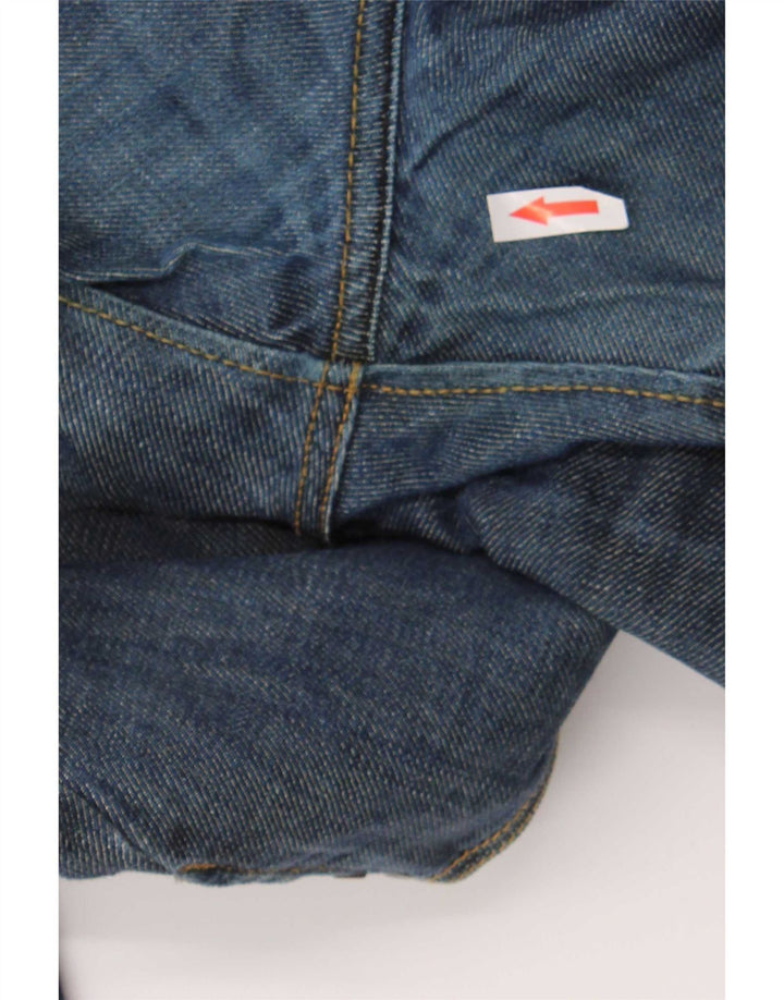 Datch Herren Straight Jeans W38 L33 Blaue Baumwolle