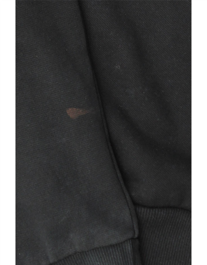 PUMA Herren Graphic Hoodie Pullover Mittelschwarze Baumwolle