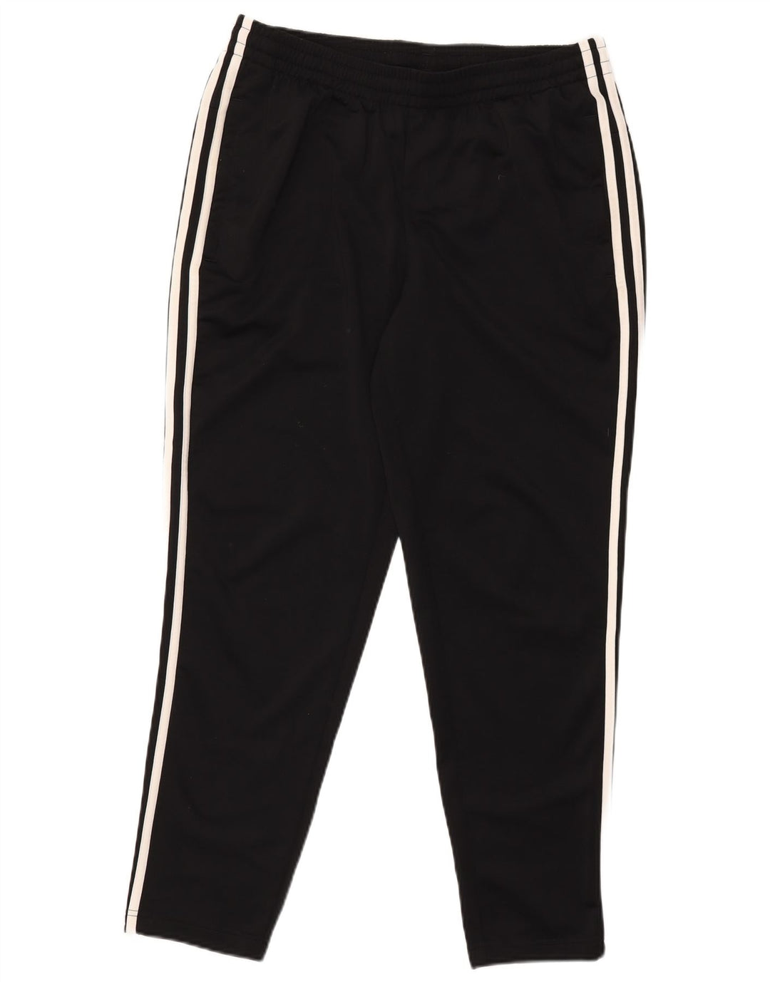 Adidas Damen Trainingshose UK 16/18 Large Schwarz Polyester