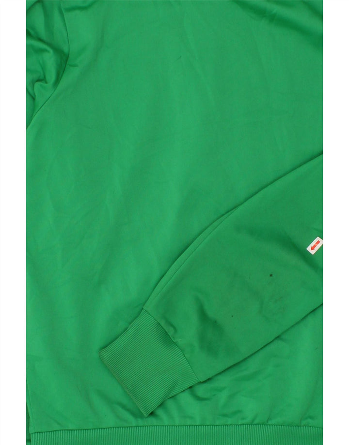 PUMA Herren-Trainingsanzug-Top-Jacke, großes grünes Polyester