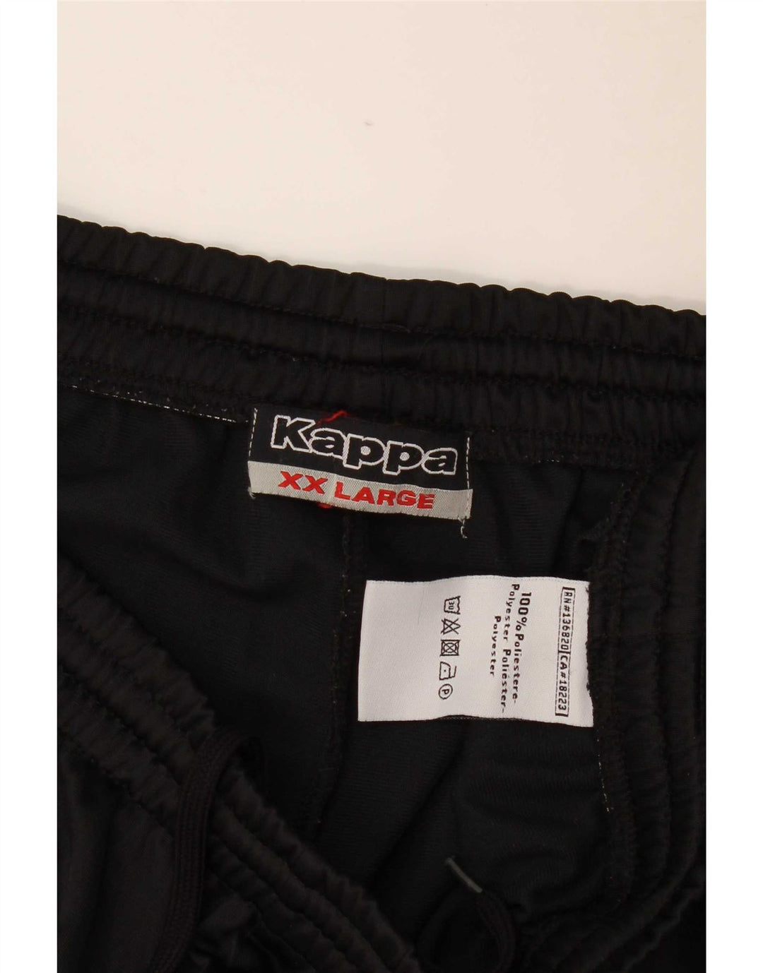 Kappa Herren Trainingshose 2XL Schwarz