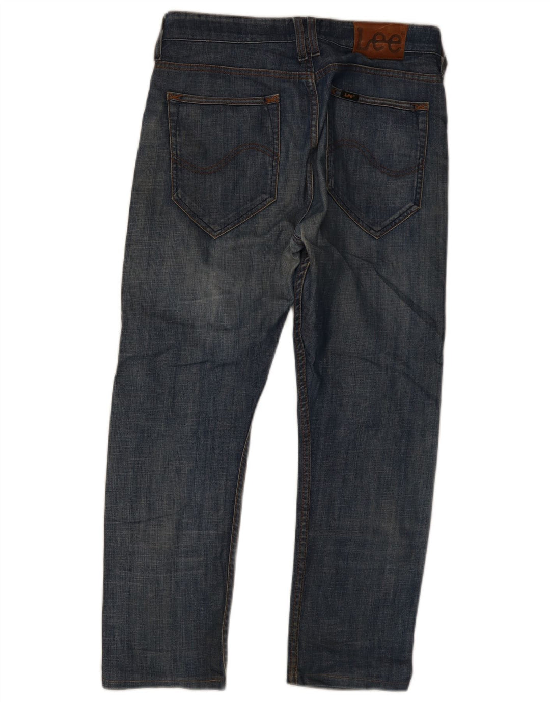 Lee Herren Ramone Slim Jeans W32 L26 Blaue Baumwolle