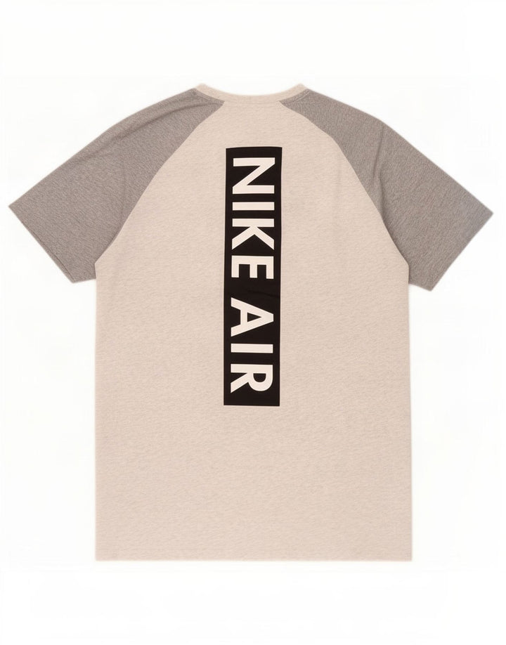 Nike Herren-T-Shirt mit Grafik, mittelgrau, Farbblock
