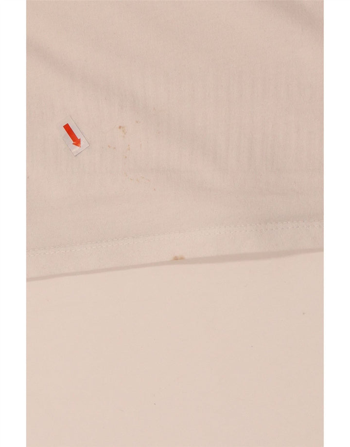 Levi's Herren-T-Shirt mit Grafik, Größe S, weiße Baumwolle