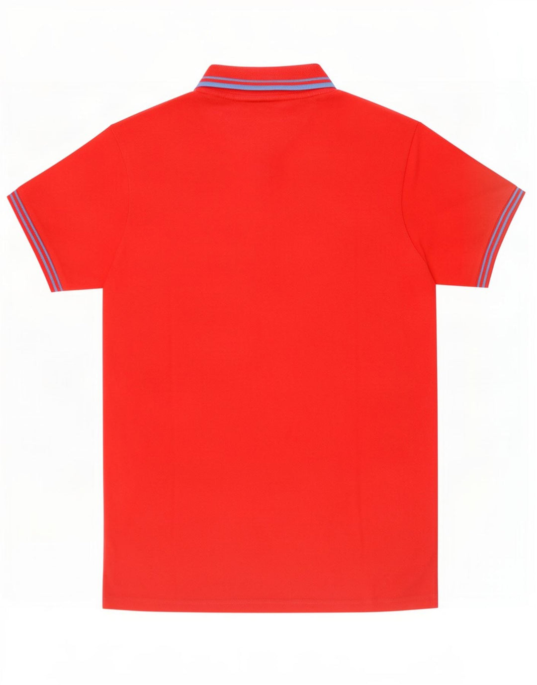 Kappa Herren-Poloshirt, groß, rot gestreift
