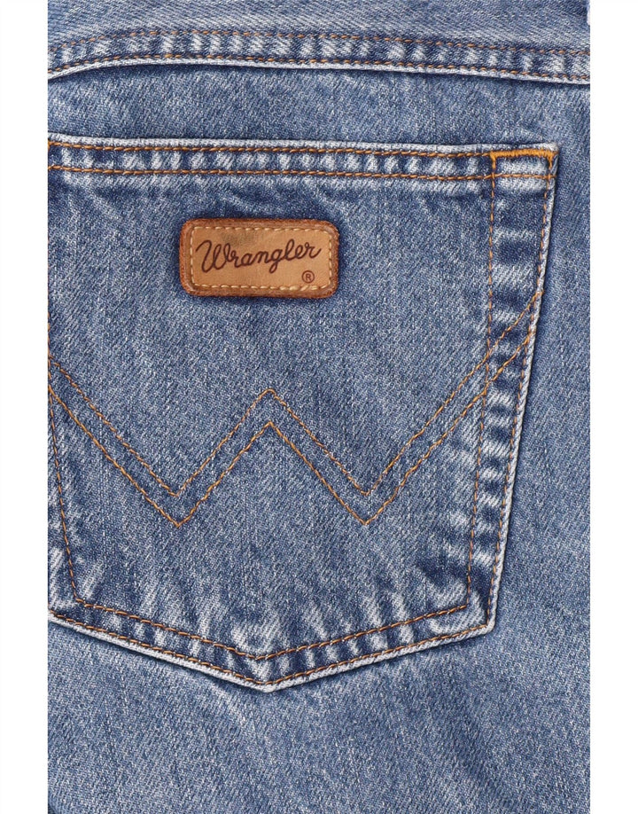 WRANGLER Herren Straight Jeans W38 L30 Blau