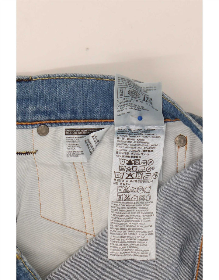 Levi's Herren 511 Slim Jeans W32 L30 Blaue Baumwolle