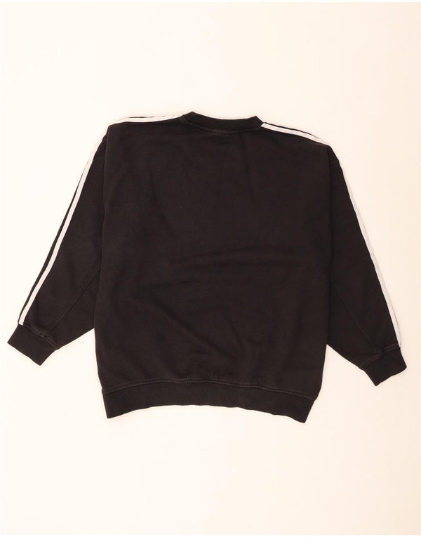 Adidas Damen-Sweatshirt in Übergröße, Größe S, Größe S, Schwarz, Baumwolle