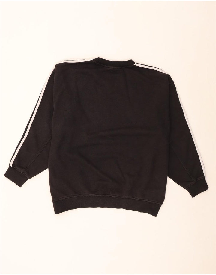 Adidas Damen-Sweatshirt in Übergröße, Größe S, Größe S, Schwarz, Baumwolle