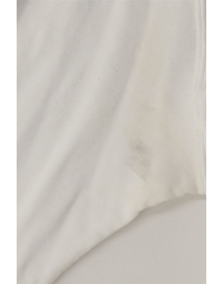 Nike Herren-Sweatshirt mit Grafik, Größe S, weiße Baumwolle
