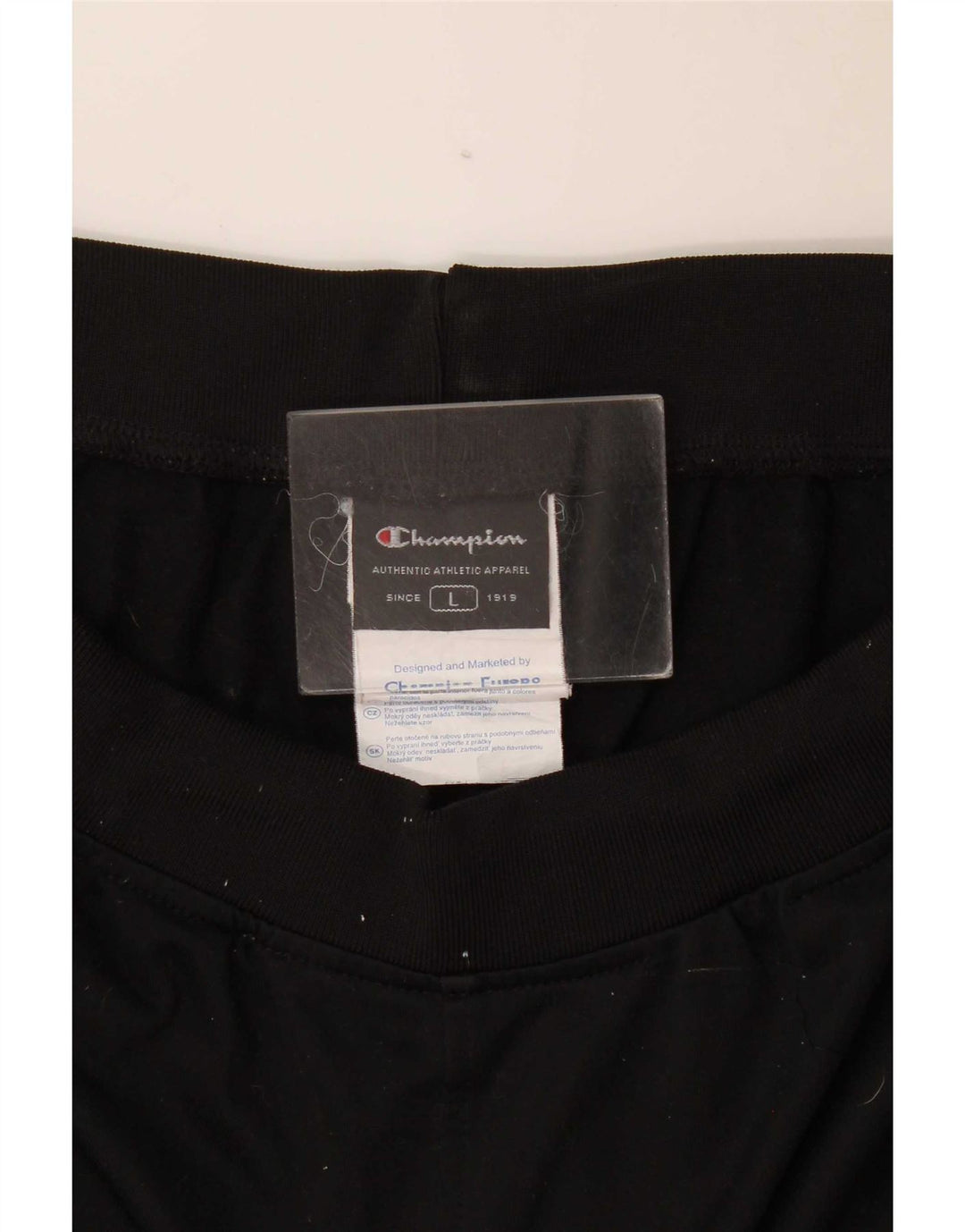 Champion Damen-Trainingshose, UK 16, Größe L, Schwarz, Polyester