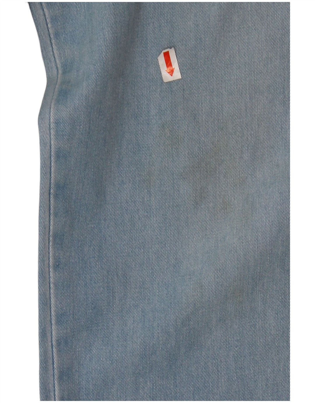 MOSCHINO Damen High Waist Tapered Jeans W33 L27 Blaue Baumwolle