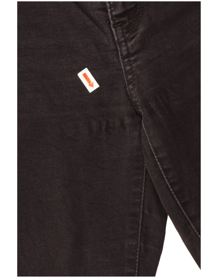 LEVI'S Damen 312 Shaping Slim Jeans W26 L30 Schwarze Baumwolle