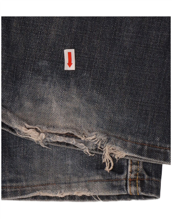 LEVI'S Mens 506 Straight Jeans W33 L30 Blue Cotton Vintage Levi's and Second-Hand Levi's from Messina Hembry 
