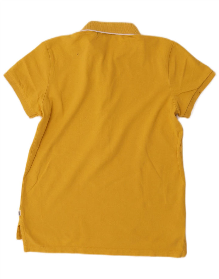 LEVI'S Damen-Poloshirt, kleine gelbe Baumwolle