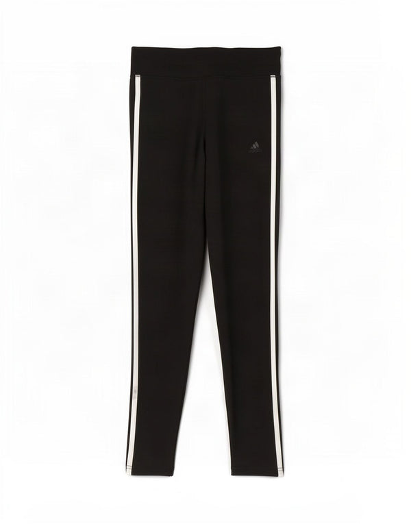 Adidas Damen Climalite Leggings UK 12/14 Medium Schwarz Polyester