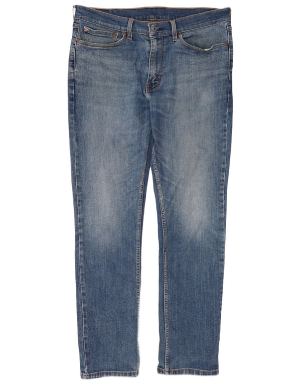 Levi's Herren 511 Slim Jeans W34 L32 Blaue Baumwolle