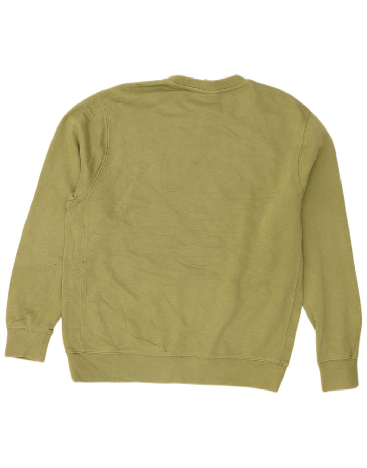Nike Herren-Sweatshirt-Pullover, große Khaki-Baumwolle