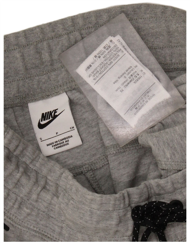 NIKE Herren-Trainingshose, Jogginghose, Größe S, Grau, Baumwolle