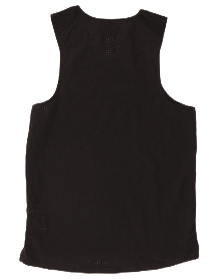 Nike Herren Dri Fit Graphic Weste Top Small Schwarz Polyester