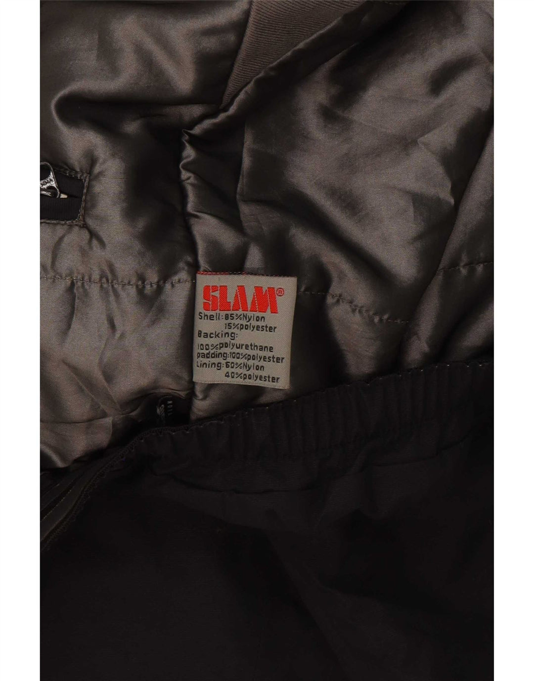 Slam Herren-Windbreaker-Jacke, UK 38, Mittelschwarz, Polyester