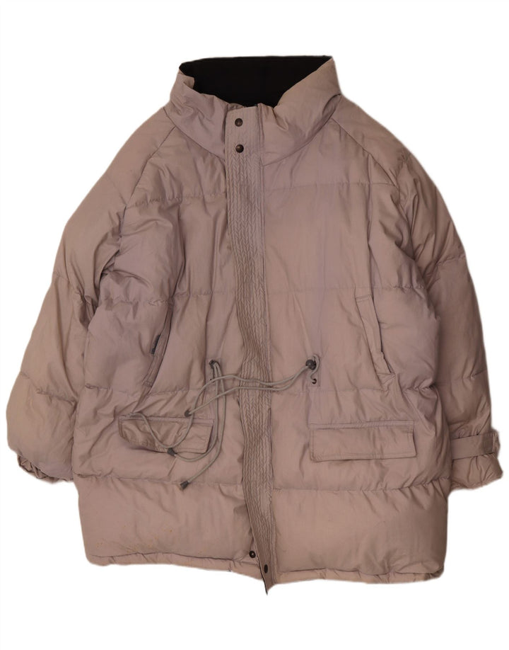 Cable Car Clothiers Herren Reversible Wattierte Jacke UK 40 Large Grau